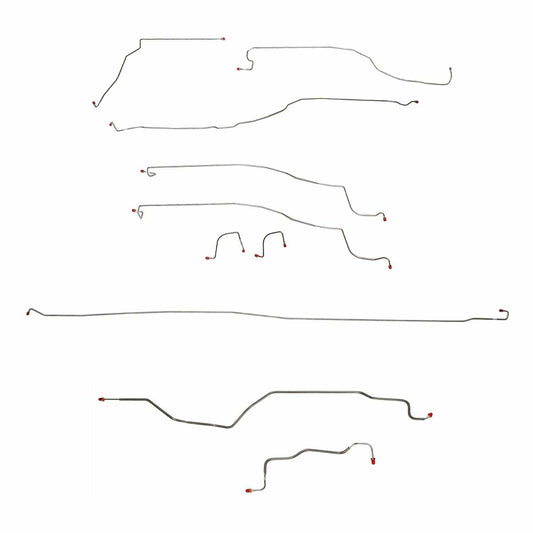 03-04 Chevrolet Silverado 1500 Brake Line Kit 4WD Reg Cab/Short Bed