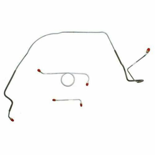 1965-66 Chevrolet Chevelle Front Brake Line Kit Standard Drum Brakes - CKT6602OM