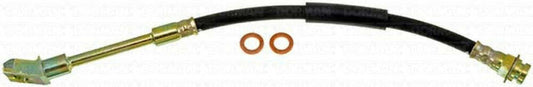 84-87 Corvette Left or Right Rear Brake Hose; Rubber Fine Lines FLH38263