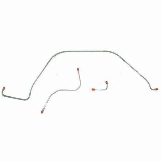 1955-56 Ford Fairlane Front Brake Line Kit Steel - GKT5501OM