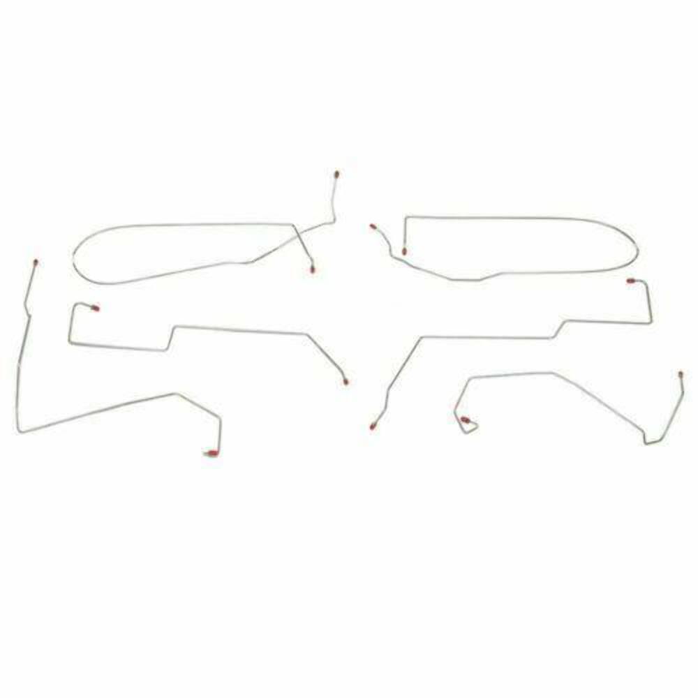 Intermediate Brake Line For 00-07 Ford Focus Rear Drum Brakes No Traction Contro