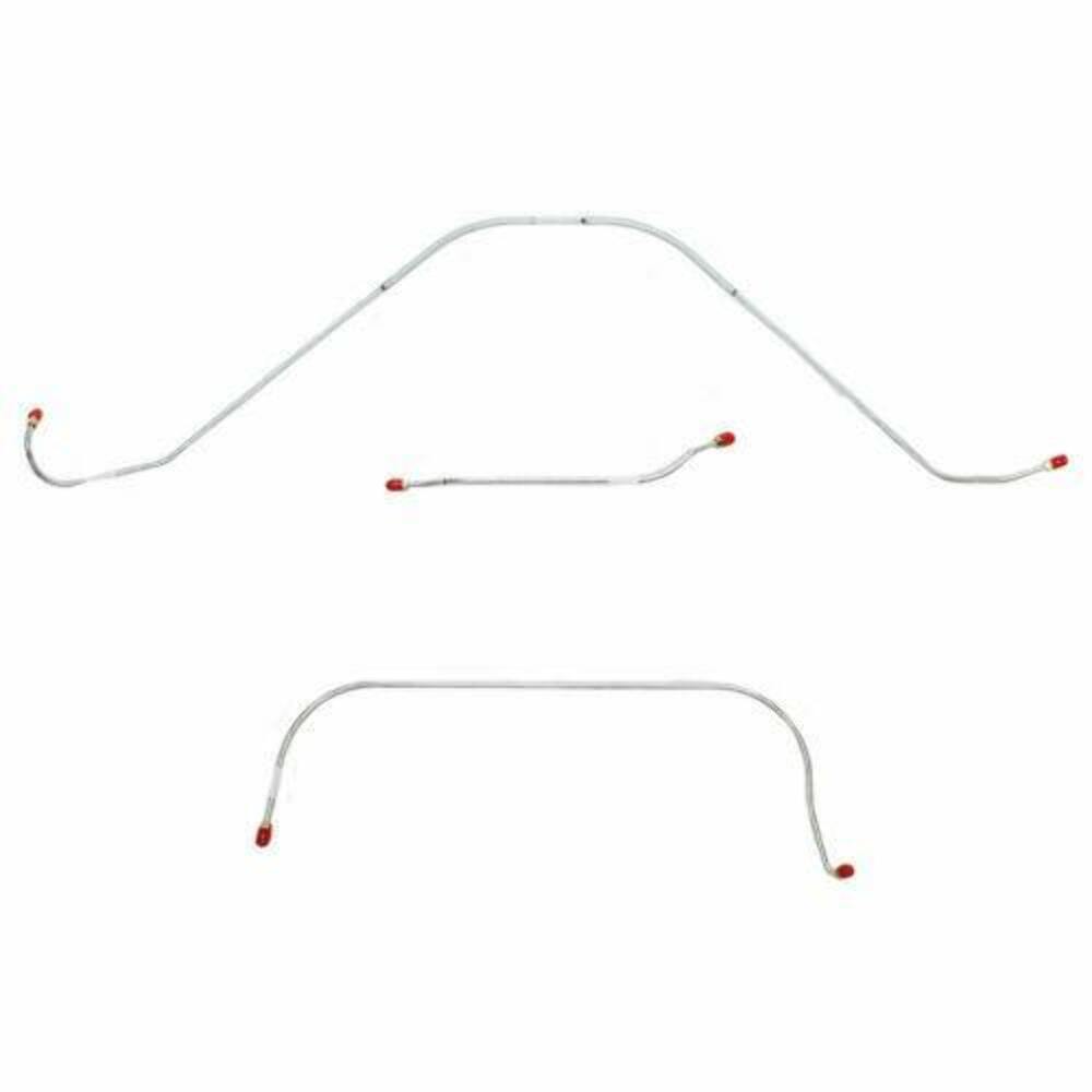 1956 Ford Thunderbird Front Brake Line Kit with Power Brakes 3 Piece - SKT5602OM