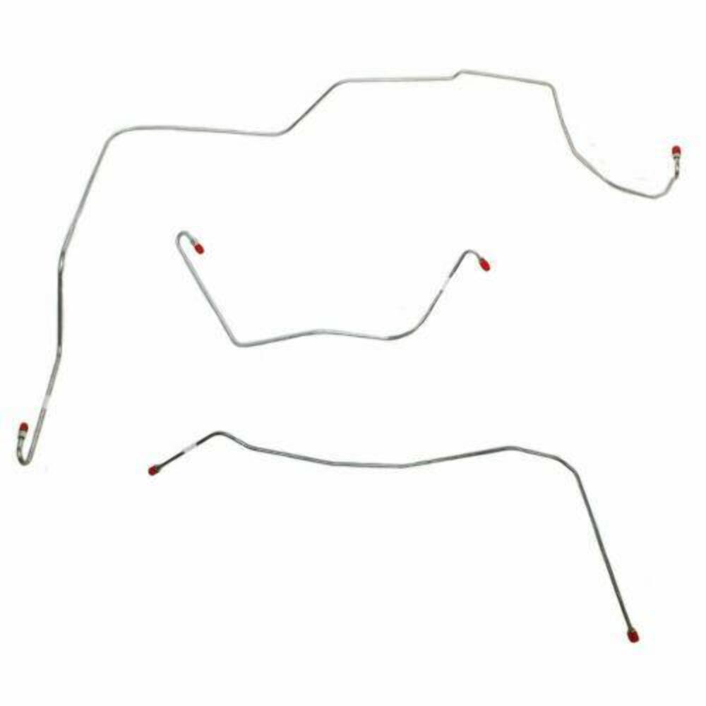 1961-62 Ford Thunderbird Front Brake Line Kit w/ Power Brakes 3 Piece SKT6101OM