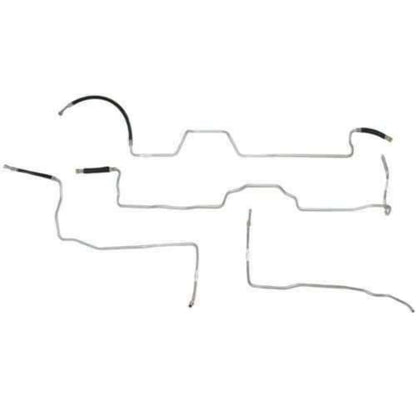 04-07 Chevrolet Silverado Crew Cab V8 Fuel Line Kit Stainless Steel TGL0403SS