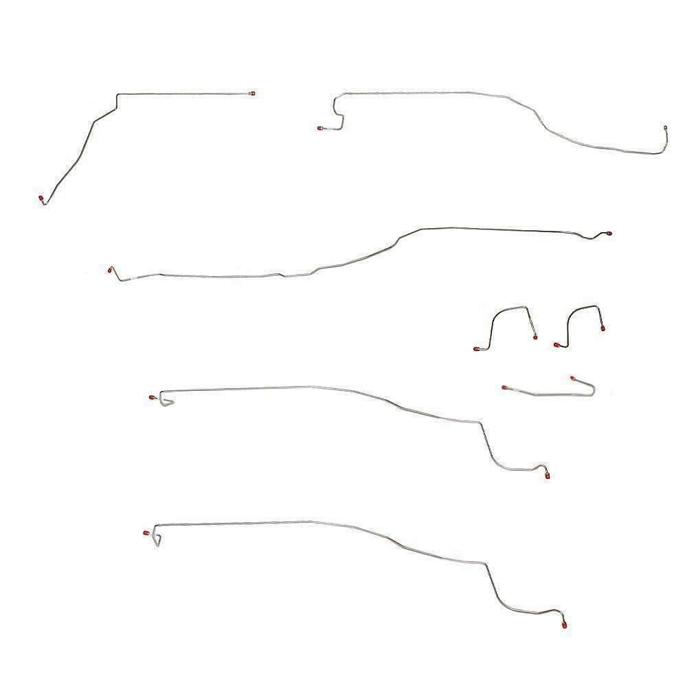 03-06 Chevrolet 1500 Suburban Front Brake Line Kit RWD Stainless Steel