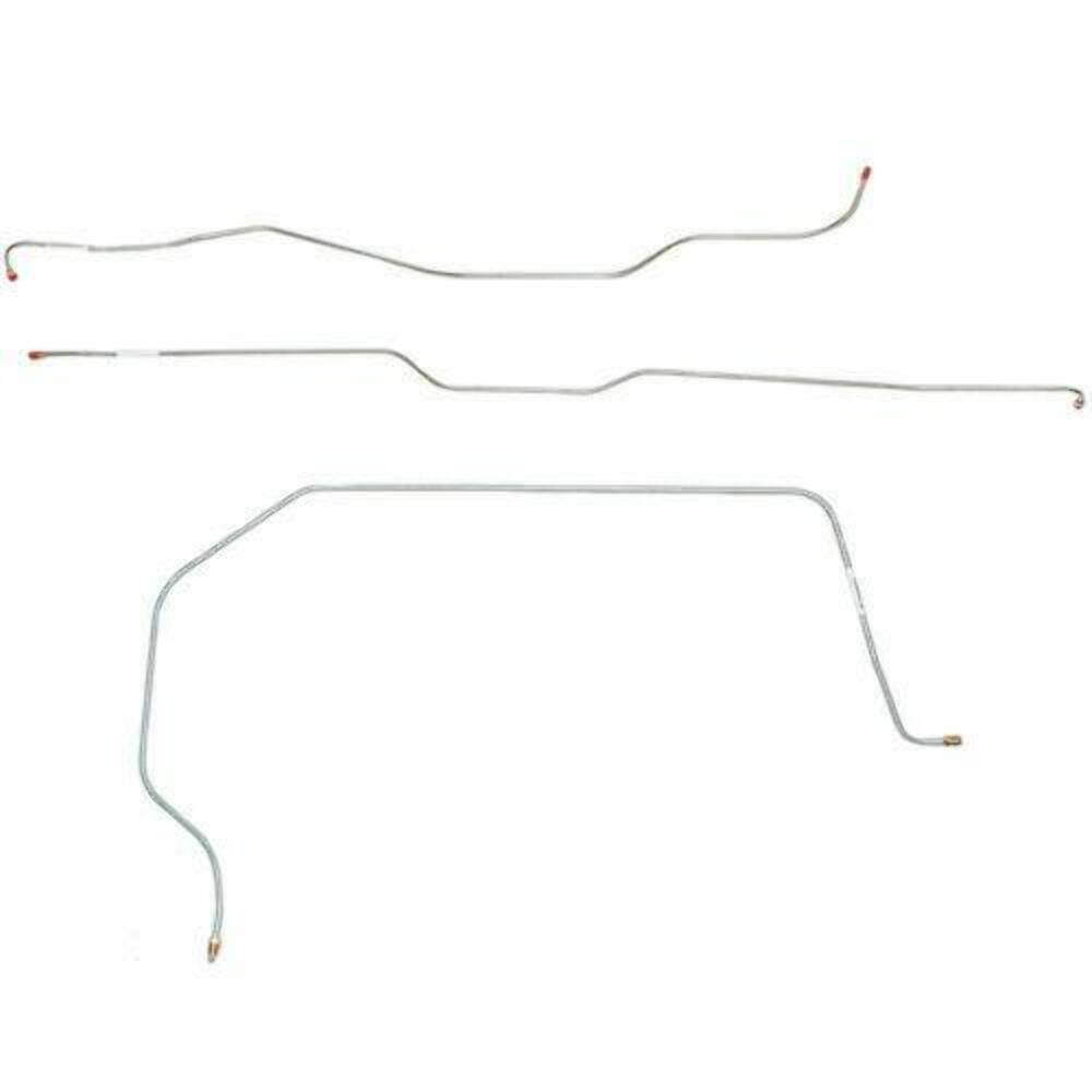 1957 Chevrolet Series II 1/2 Ton Truck Front Brake Line Kit Steel TKT5701OM