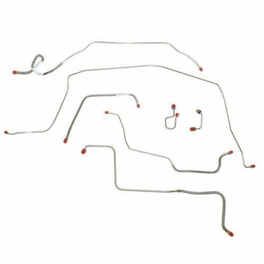 1971-72 Chevrolet C10 Front Brake Line Kit 2WD Standard Brakes - TKT7102SS