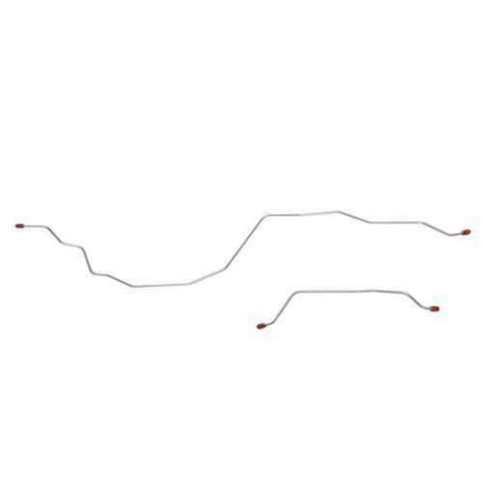 For Ford F-250 Custom 1987-1992 Rear Axle Brake Lines Rear-TRA9642OM-CPP