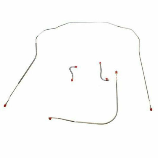 1954 Chevrolet Corvette Front Brake Line Kit 4 Piece Brake Line Kit - VKT5401OM