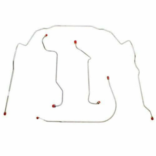 1956-62 Chevrolet Corvette Front Brake Line Kit 4 Piece Brake Line Kit VKT5601OM