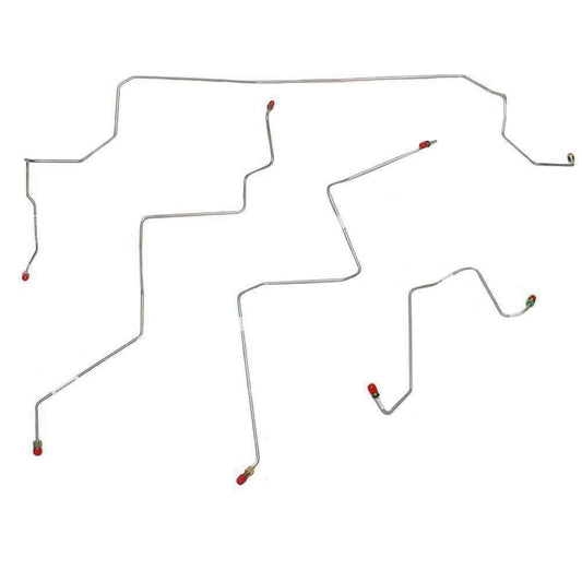 02-05 Dodge Ram 1500 Front Brake Line Kit 2WD RWABS