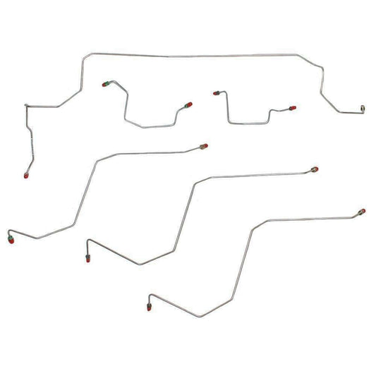 Front Brake Line Kit WKT0202OM 2WD AWABS for 02-05 Dodge Ram 1500