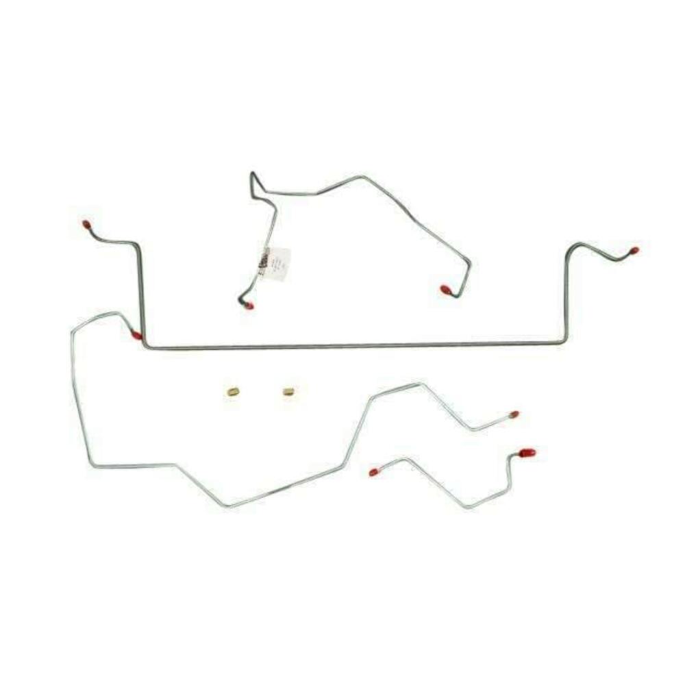 03-05 Jeep Liberty Front Brake Line Kit No ABS