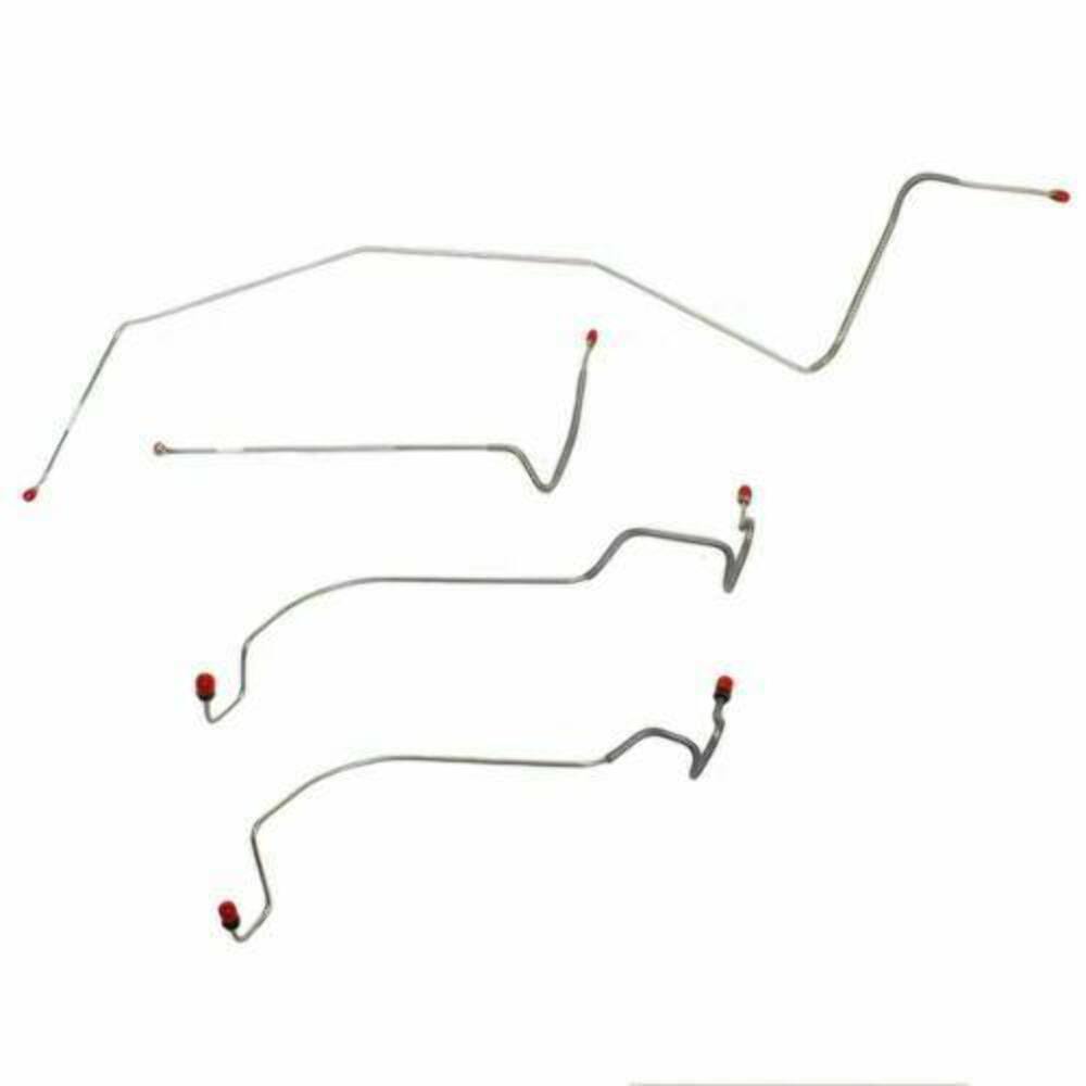 1979 Dodge D150 Front Brake Line Kit 2WD Front Brake Lines Stainless - WKT7901SS