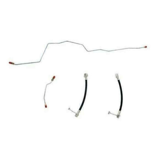 For Dodge Ram 2500 2001-2002 Rear Axle Brake Lines Dana DiscBrake-WRA0102OM-CPP