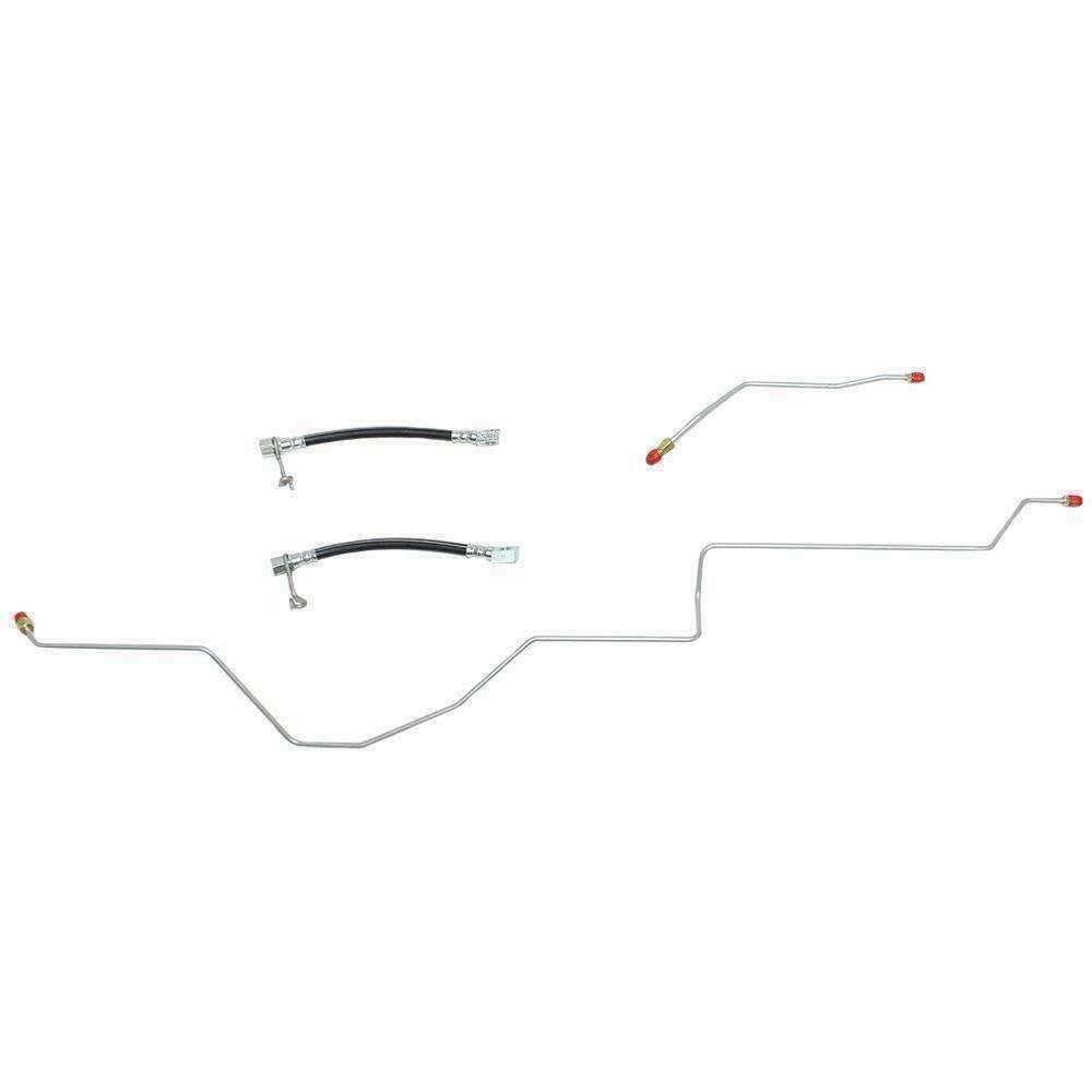 Rear Axle Brake Lines For Dodge Ram 1500 2002-08 9.25" Rear Disc - WRA0201OM