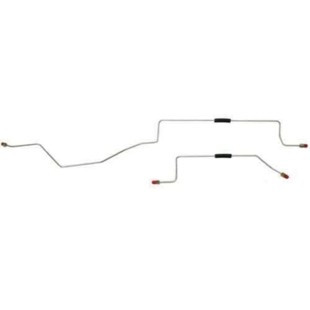 For Jeep Liberty 2002 Rear Axle Brake Lines w/ DiscBrakes Rear-WRA0241SS-CPP